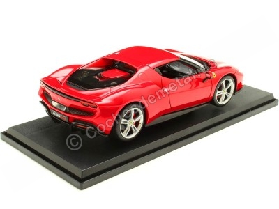 Cochesdemetal.es 2021 Ferrari 296 GTB Hybrid 830HP V6 Rojo 1:18 Maisto 16018 2