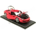 Cochesdemetal.es 2021 Ferrari 296 GTB Hybrid 830HP V6 Rojo 1:18 Maisto 16018