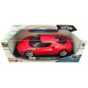 Cochesdemetal.es 2021 Ferrari 296 GTB Hybrid 830HP V6 Rojo 1:18 Maisto 16018