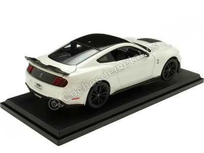 Cochesdemetal.es 2020 Ford Mustang Shelby GT500 Blanco Perlado 1:18 Maisto 31452 2