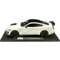 Cochesdemetal.es 2020 Ford Mustang Shelby GT500 Blanco Perlado 1:18 Maisto 31452