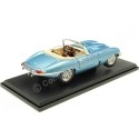 Cochesdemetal.es 1961 Jaguar Type "E" Cabriolet Azul Metalizado 1:18 Maisto 30165