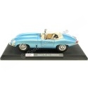 Cochesdemetal.es 1961 Jaguar Type "E" Cabriolet Azul Metalizado 1:18 Maisto 30165