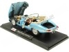 Cochesdemetal.es 1961 Jaguar Type "E" Cabriolet Azul Metalizado 1:18 Maisto 30165