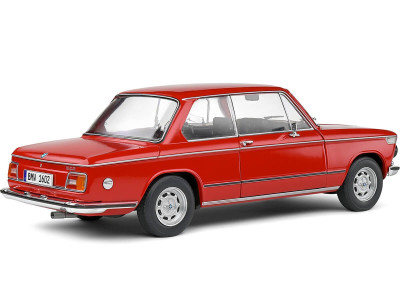 Cochesdemetal.es 1971 BMW 2002 Tii Turbo Evocation Rojo Verona 1:18 Solido S1808601 2