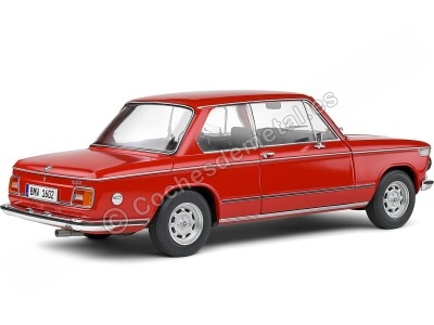 Cochesdemetal.es 1971 BMW 2002 Tii Turbo Evocation Rojo Verona 1:18 Solido S1808601 2