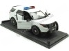 Cochesdemetal.es 2015 Ford Interceptor Utility Con Luces y Sonido Blanco 1:18 Motor Max 73995