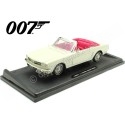 Cochesdemetal.es 1964 Ford Mustang 1/2 Convertible "007 James Bond Goldfinger" Blanco 1:18 Motor Max 79833