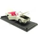 Cochesdemetal.es 1964 Ford Mustang 1/2 convertible "007 James Bond Goldfinger" Blanco 1:18 Motor Max 79833