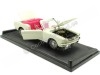 Cochesdemetal.es 1964 Ford Mustang 1/2 convertible "007 James Bond Goldfinger" Blanco 1:18 Motor Max 79833