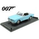 Cochesdemetal.es 1964 Ford Mustang 1/2 Hard Top "007 James Bond Operación Trueno" Azul 1:18 Motor Max 79834