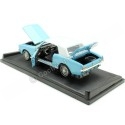 Cochesdemetal.es 1964 Ford Mustang 1/2 Hard Top "007 James Bond Operación Trueno" Azul 1:18 Motor Max 79834