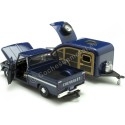 Cochesdemetal.es 1966 Chevrolet C10 Fleetside Azul + Caravana Tedrop 1:24 Motor Max 73355-76083