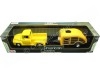 Cochesdememetal.es 1955 Ford F-100 Pickup + Caravana Tembard 1:24 MOTOR MAX 79341 76083