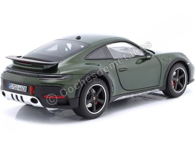 Cochesdemetal.es 2023 Porsche 911 (992) Dakar Verde Roble Metalizado 1:18 Norev 187241 2