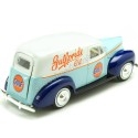 Cochesdemetal.es 1940 Ford Sedan Gulf Delivery Azul/Azul/Blanco Decorado 1:24 Motor Max 79661