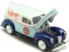 Cochesdemetal.es 1940 Ford Sedan Gulf Delivery Azul/Azul/Blanco Decorado 1:24 Motor Max 79661