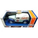 Cochesdemetal.es 1940 Ford Sedan Gulf Delivery Azul/Azul/Blanco Decorado 1:24 Motor Max 79661