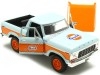 CARSDEMETAL.ES 1978 Ford Bronco Gulf Blue / Orange Décoré 1:24 MOTEUR MAX 79662