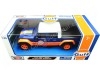 Cochesdemetal.es 2021 Jeep Gladiator Rubicon Gulf Azul/Naranja Decorado 1:24 Motor Max 79663