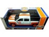 CARSDEMETAL.ES 2017 Chevrolet Silverado 1500 LT Z71 Crewcab Gulf Blue / Orange Decorated 1:24 Max Motor 79666