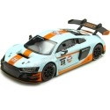 Cochesdemetal.es 2015 Audi R8 LMS GT3 Nº28 Gulf Azul/Naranja Decorado 1:24 Motor Max 79667