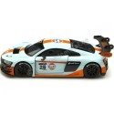 Cochesdestal.es 2015 Aud LMS GT3 NO28 Gulf Azul / Naranja Decoradod 1:24 Motor Max