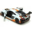 Cochesdemetal.es 2015 Audi R8 LMS GT3 Nº28 Gulf Azul/Naranja Decorado 1:24 Motor Max 79667