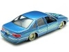 Cochesdemetal.es 1993 Chevrolet Caprice Lowrider Azul Metalizado Decorado 1:24 Motor Max 79022