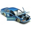 Cochesdemetal.es 1993 Chevrolet Caprice Lowrider Azul Metalizado Decorado 1:24 Motor Max 79022