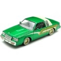 Cochesdemetal.es 1987 Buick Regal Lowrider Verde Metalizado Decorado 1:24 Motor Max 79023