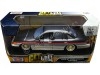 Cochesdemetal.es 1998 Ford Crown Victoria Lowrider Plateado/Negro Decorado 1:24 Motor Max 79024