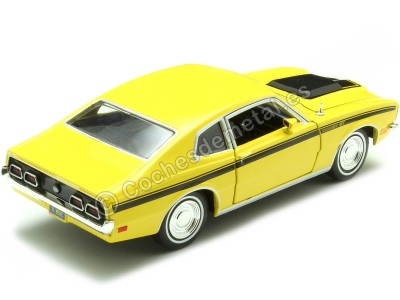 Cochesdemetal.es 1971 Mercury Comet GT Amarillo 1:24 Motor Max 79047 2