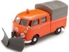 Cochesdemetal.es 1967 Volkswagen Type 2 T1 Pickup Truck Con Quitanieves 1:24 Motor Max 79593