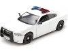 Cochesdemetal.es 2011 Dodge Charger Pursuit Con Luces y Sonido Blanco 1:24 Motor Max 79532