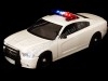 CARSDEMETAL.ES Pursuit Dodge Charger 2011 avec des lumières et du son blanc 1:24 MOTEUR MAX 79532