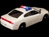 CARSDEMETAL.ES Pursuit Dodge Charger 2011 avec des lumières et du son blanc 1:24 MOTEUR MAX 79532