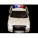 Cochesdemetal.es 2011 Dodge Charger Pursuit Con Luces y Sonido Blanco 1:24 Motor Max 79532