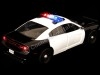 Cochesdemetal.es 2011 Dodge Charger Pursuit Con Luces y Sonido Negro/Blanco 1:24 Motor Max 79533