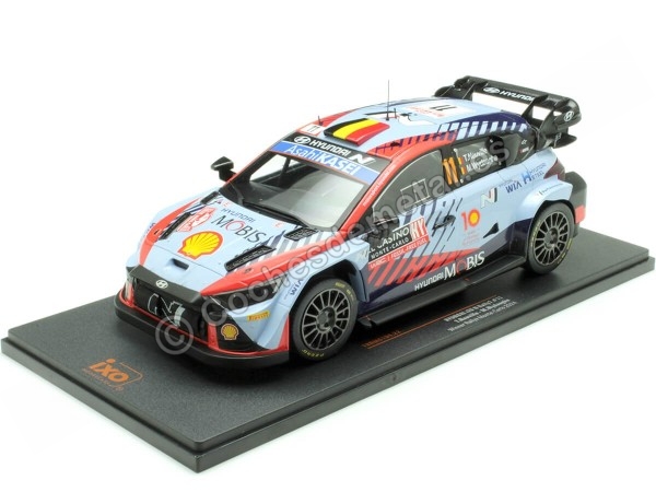 Cochesdemetal.es 2024 Hyundai i20 N Rally1 Hybrid Nº11 Neuville/Wydaeghe Ganador Rally Monte Carlo 1:18 IXO Models 18RMC194.22