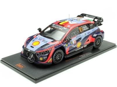 Cochesdemetal.es 2023 Hyundai i20 N Rally1 Hybrid Nº11 Neuville/Wydaeghe Ganador Rally Centro Europeo 1:18 IXO Models 18RMC19...