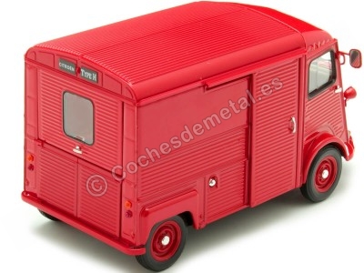 Cochesdemetal.es 1969 Citroen Type HY Rojo 1:24 Welly 24019 2