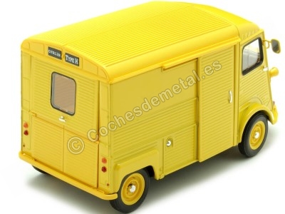 Cochesdemetal.es 1969 Citroen Type HY Amarillo 1:24 Welly 24019 2