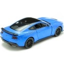 Cochesdemetal.es 2024 Ford Mustang GT Azul Metalizado 1:24 Welly 24123