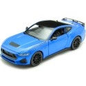 Cochesdemetal.es 2024 Ford Mustang GT Azul Metalizado 1:24 Welly 24123