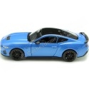 Cochesdemetal.es 2024 Ford Mustang GT Azul Metalizado 1:24 Welly 24123