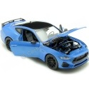 Cochesdemetal.es 2024 Ford Mustang GT Azul Metalizado 1:24 Welly 24123