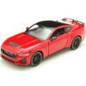 Cochesdemetal.es 2024 Ford Mustang GT Rojo 1:24 Welly 24123