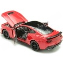 Cochesdemetal.es 2024 Ford Mustang GT Rojo 1:24 Welly 24123