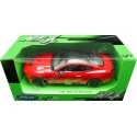 Cochesdemetal.es 2024 Ford Mustang GT Rojo 1:24 Welly 24123